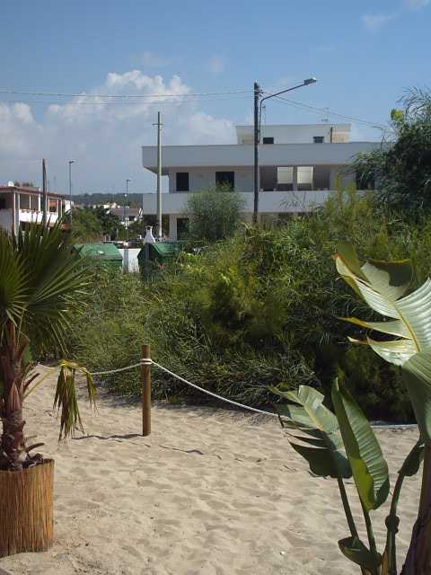 La finestra sul mare - Vista dalla spiaggia- Marina di Ugento